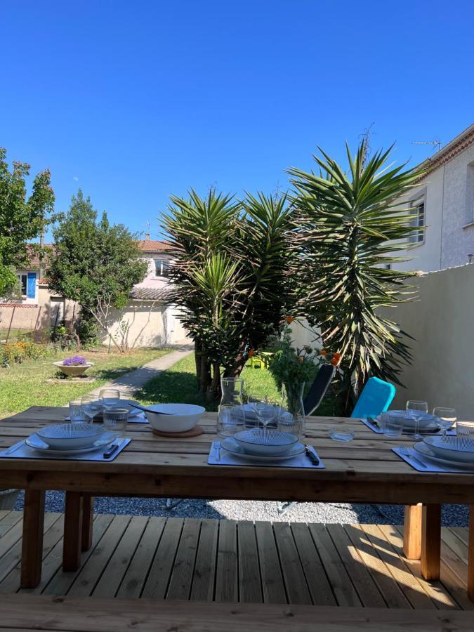 Charmante Maison Climatisee Avec Piscine Au Calme A קרקסון מראה חיצוני תמונה